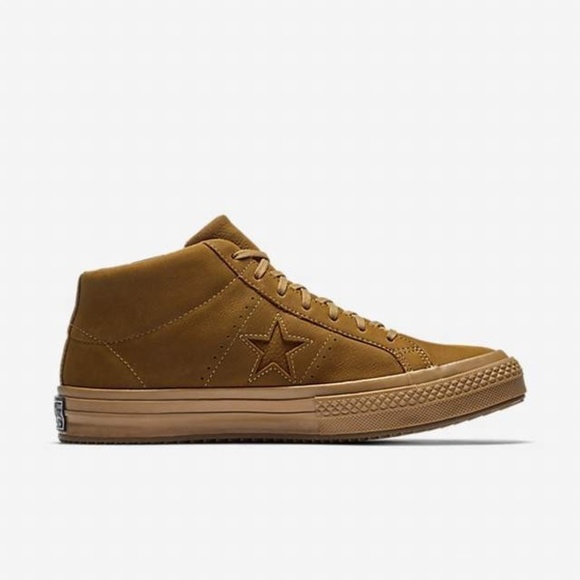 converse one star mid counter climate high top